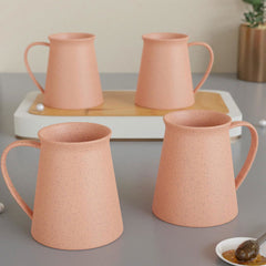 Pink Meadow Coffee Mug (Set of 4) - The Earth Store - Mug Set