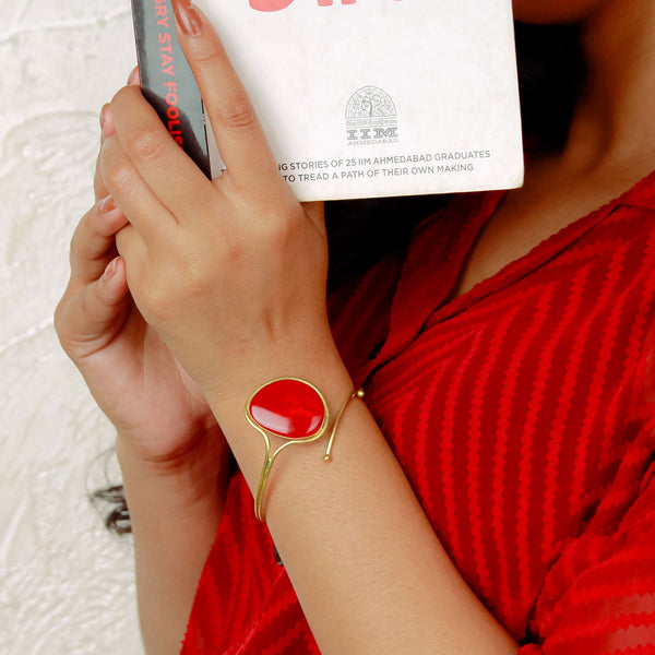 Red Stone Classic Bracelets - The Earth Store - Fashion Accessories