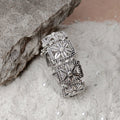 Silver Afghan bracelet