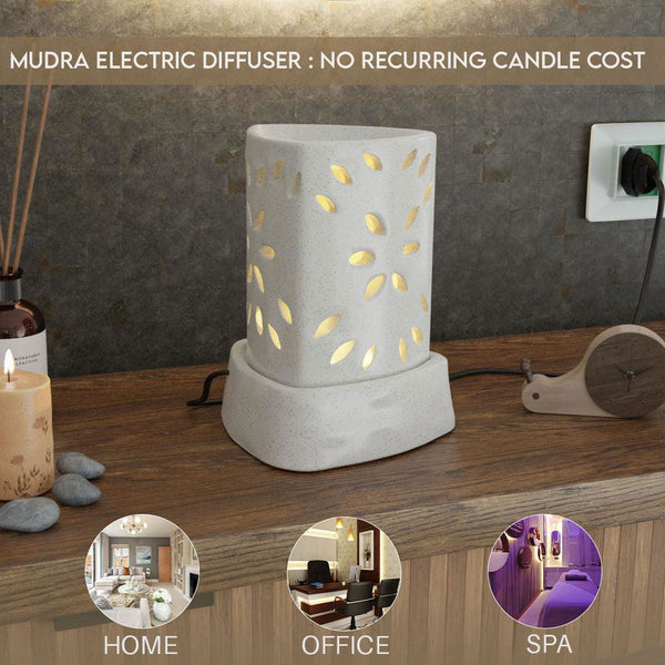 Small Whisper Ceramic Aroma Diffuser - The Earth Store - Aroma Diffuser