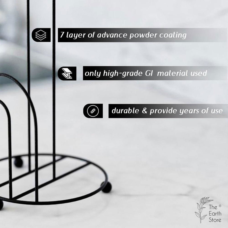 Tissue Roll Holder Stand - The Earth Store - Organiser