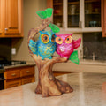 Tree Owls Couple Wings
