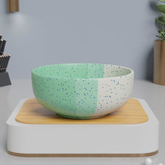 Tritone Green Matte 150ml Ceramic Bowl Set Of 6 - The Earth Store - Bowl