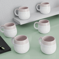 Tritone Tuscany Ovule Shape Tea Cups Set of 6