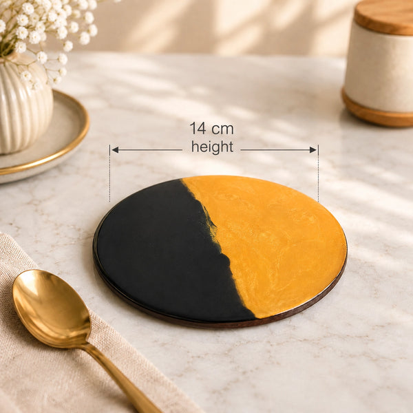 Black Artvine Ceramic Snack Bowl Set of 2 – 500ML with Lid