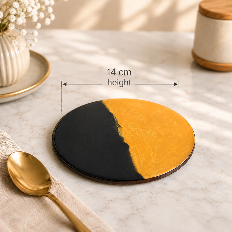 Black Artvine Ceramic Snack Bowl Set of 2 – 500ML with Lid