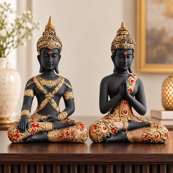 Kings of Serenity - Set of 2 Buddhists Kings