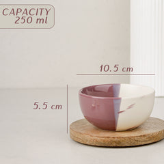 DT Magenta Italian Ceramic Dinner Set of 12 Pieces Serving for 6